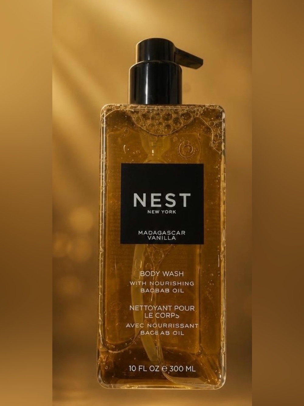 NEST Fragrances Madagascar Vanilla Body Wash - Amber Gold